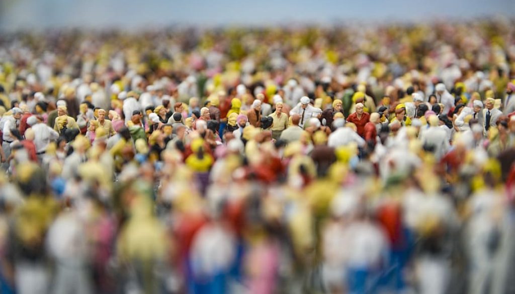 figures-crowd-model-train-demonstration-meeting-population