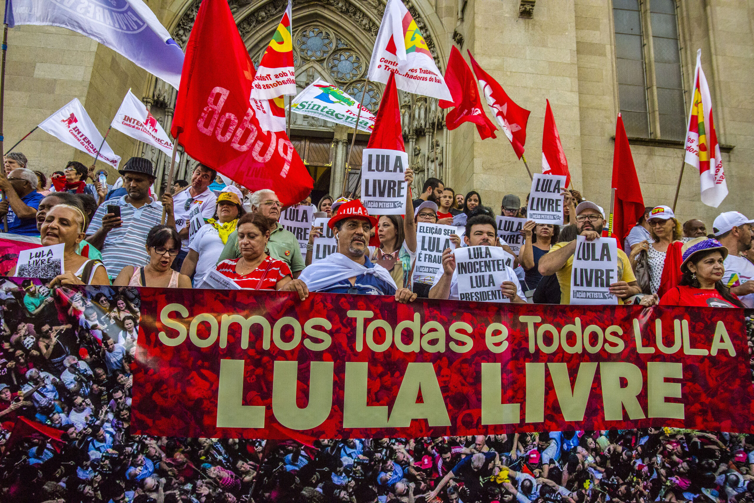 BRAZIL-LULA DA SILVA-SUPPORTERS-DEMO